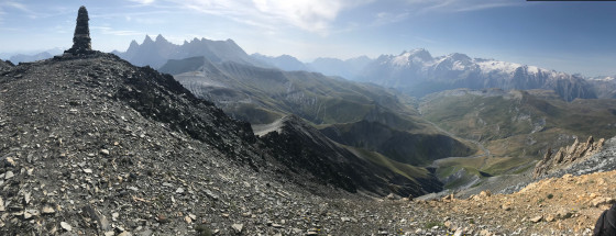 Vallon de la Buffe depuis le Cairn de l\'Antécime du Pic