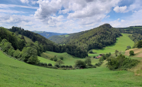 Vallon de La Combe et route de St-Ursanne