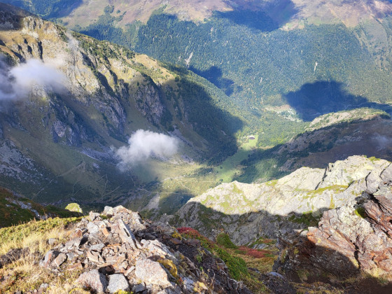 Vallon du Lhécou (montée au Lac Bleu depuis le Chiroulet)