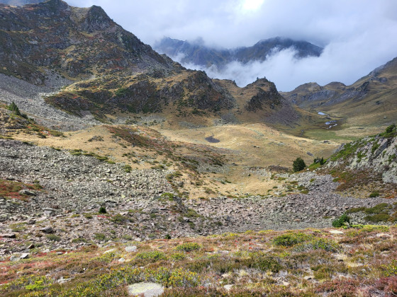 Vallon du Ruisseau du Laquet (Col d\'Aoude au Lac Bleu)