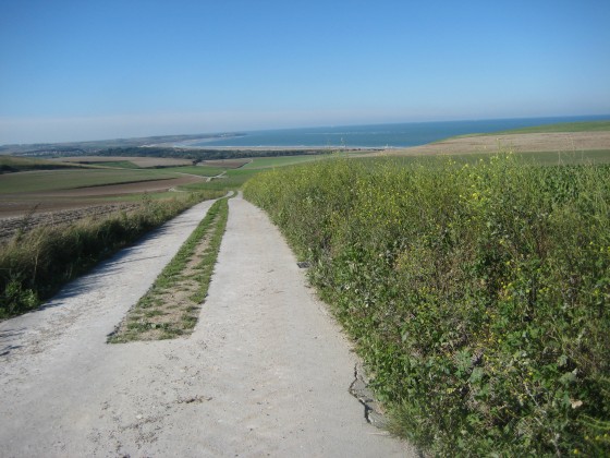 Vers la baie de Wissant