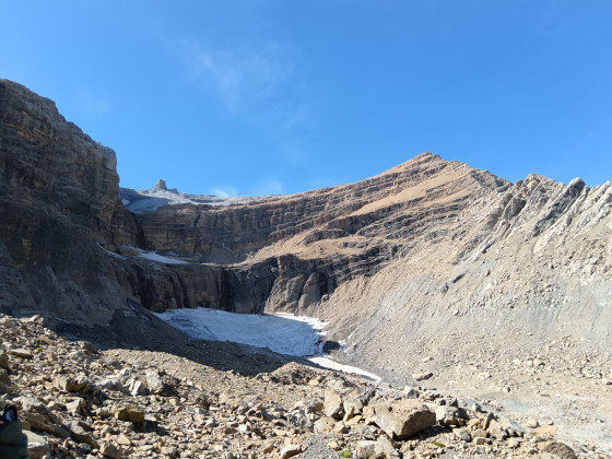 Vers la Brèche- Glacier du Taillon
