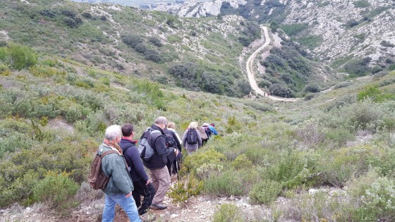 Vers la piste des Lombards