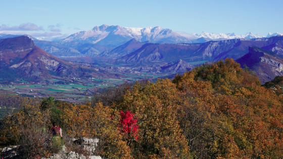 Vers le col de Garde