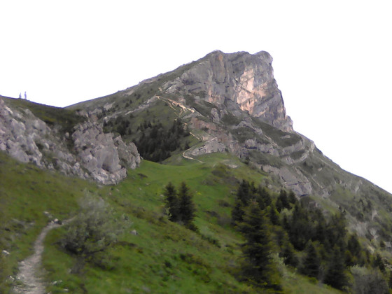 Vers le col de l'Arc