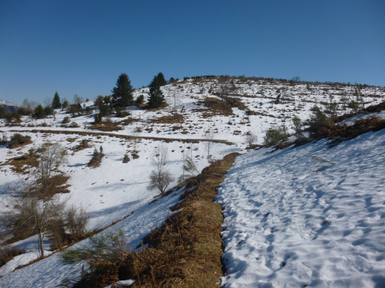 Vers le Col de la B&egrave;ne