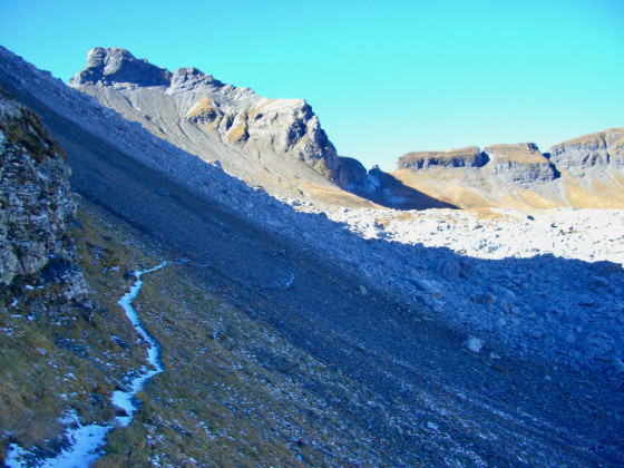Vers le Col de la Portette