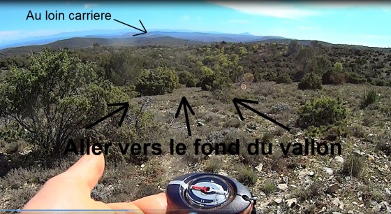 Vers le fond du vallon