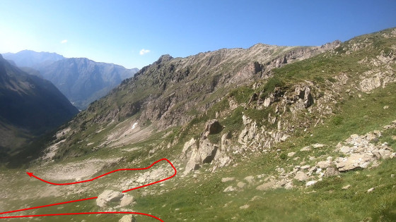 Vers le Lac Lauvet