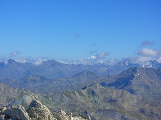 vers le Mont Blanc