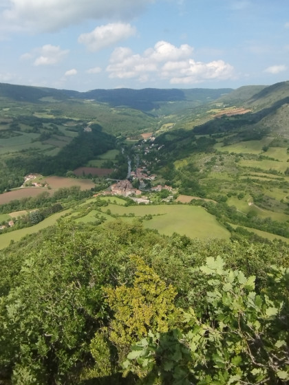 Versol depuis mont grand