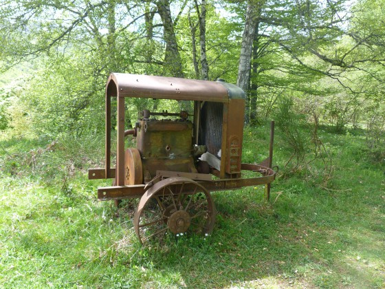 Vestige mine de fer