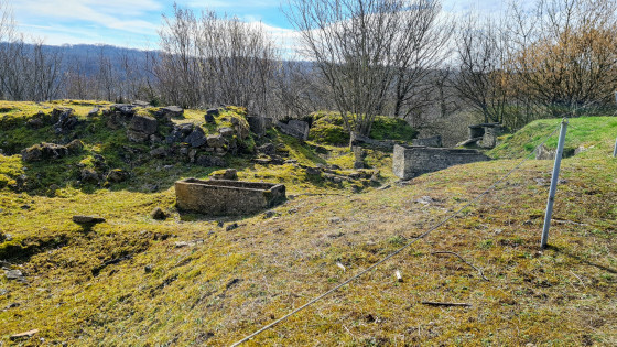 Vestiges du Mont St germain