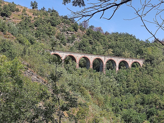 Viaduc au dessus de Thorrenc