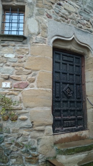 Vielle porte de bois