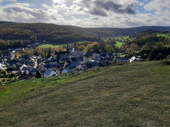 Vierves depuis le monument 14-18
