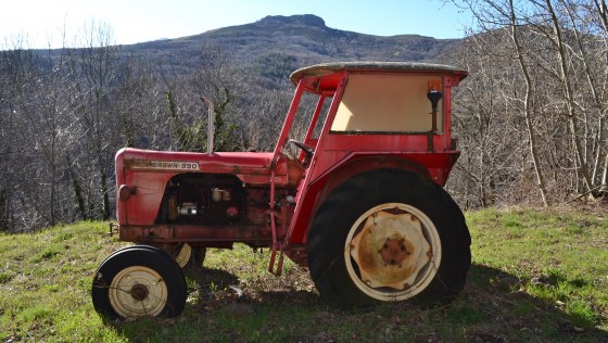 Vieux tracteur