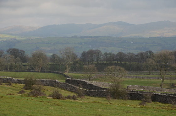 Vue le long de la cicatrice de Cunswick