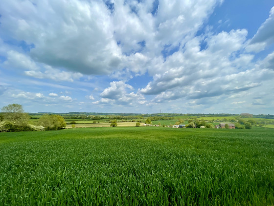 Vue sur la campagne