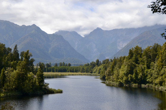 Vue du lac