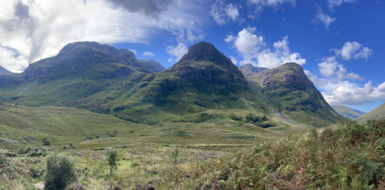Vue sur les Three Sisters