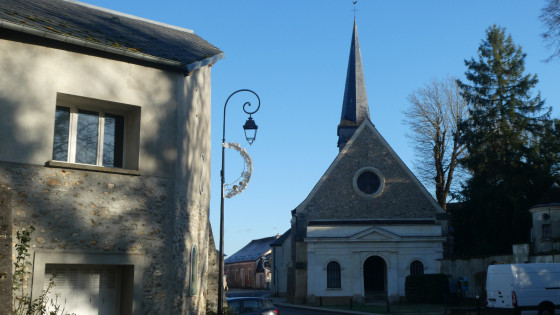 Village et &eacute;glise Saint-Martin de Mareil-le-Guyon