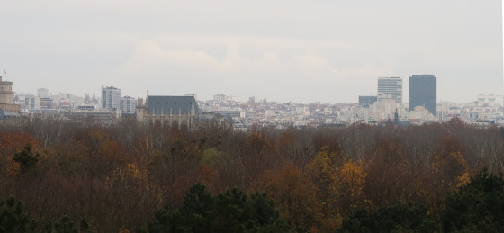 Vincennes au loin