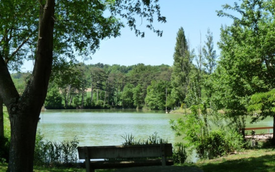 Voie piétonne et Cyclable du Lac de Lenclas