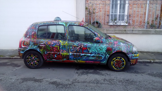 Voiture Street Art