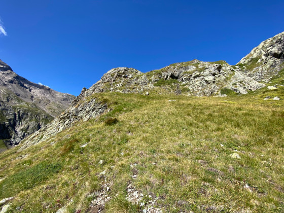 Vu de la barre au dessus du chalet
