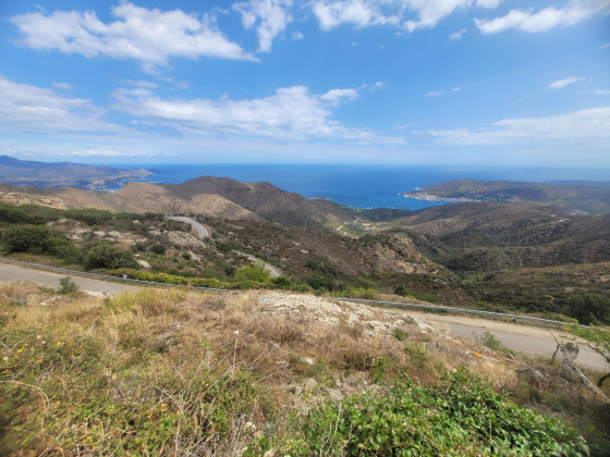 El Port de la Selva depuis Ermita de Santa Helena de Rodes