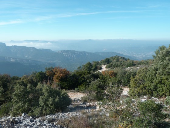 Vu du col de la Lare