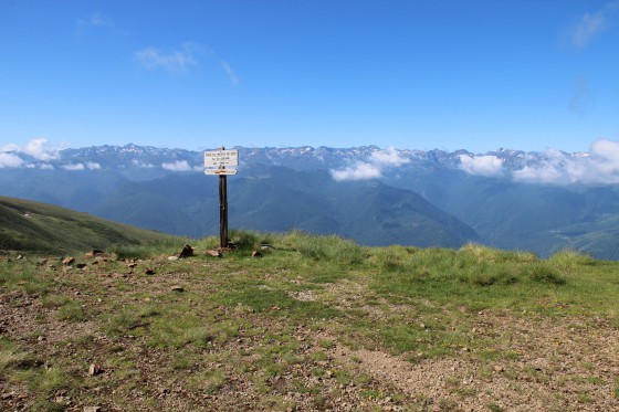 Vu du massif depuis col de cadene