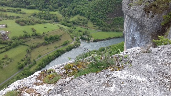 Vu sur la rivière d\'Ain