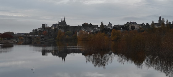 Vu sur le château d\'Angers