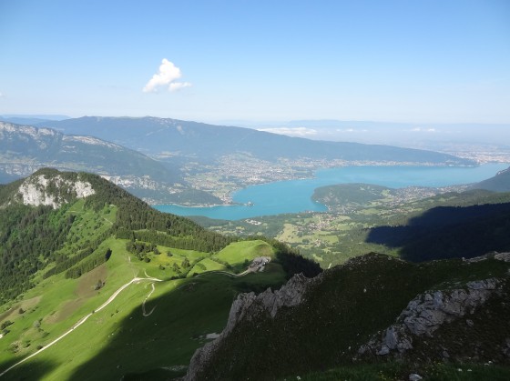 Vu sur le Lac d\'Annecy