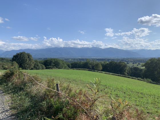 Vue à 180° depuis le point panoramique