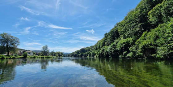 Vue &agrave; partir de la Semois