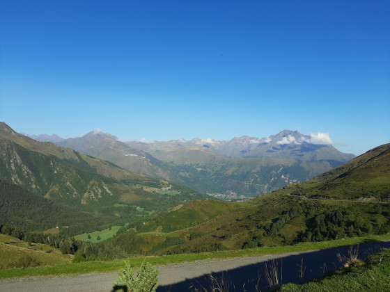 Vue à partir du Col d'Azet
