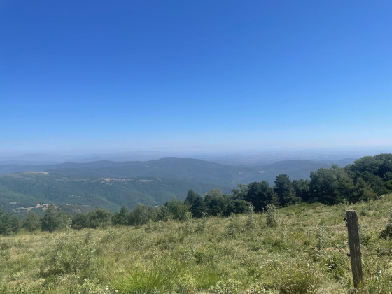 Vue au nord depuis le Col de Formentera