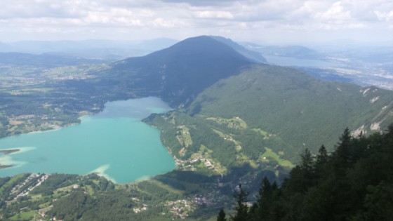 Vue au sommet du Mont Grêle