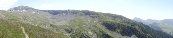 vue coté montagne