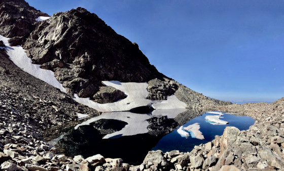 Vue d\'ensemble du Lac Glacé