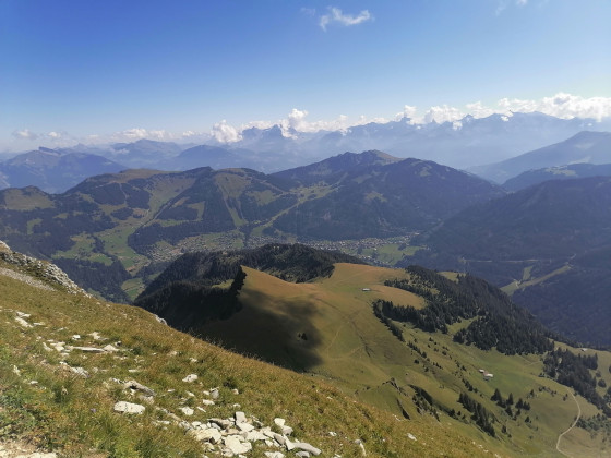 Vue dans la mont&eacute;e