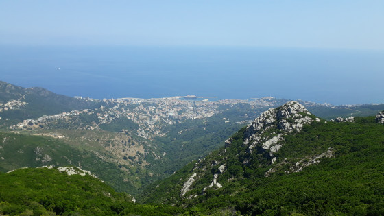 Vue de Bastia