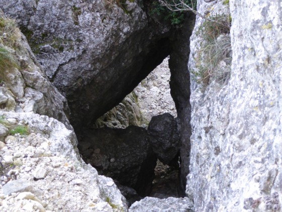 Vue de dessus du passage