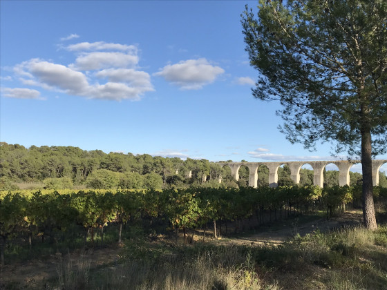 Vue de l&rsquo;aqueduc