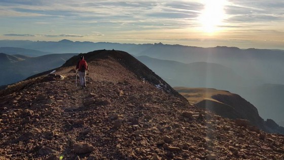 vue de l\'arrête du Brouffier
