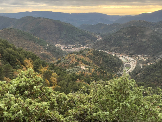Vue de l'Escarène