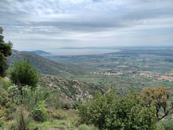 Vue depuis la chapelle Sant Onofre